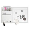 U Brands Organization Center Dry Erase Calendar with White Frame,