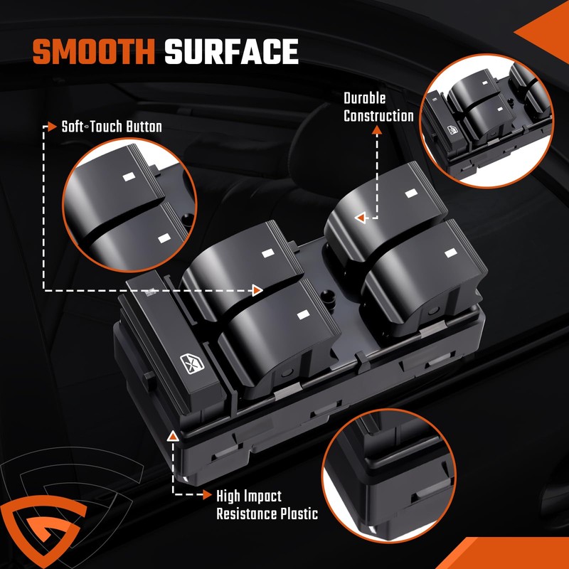 ACLONG Driver Side Power Master Window Switch & Passenger Side