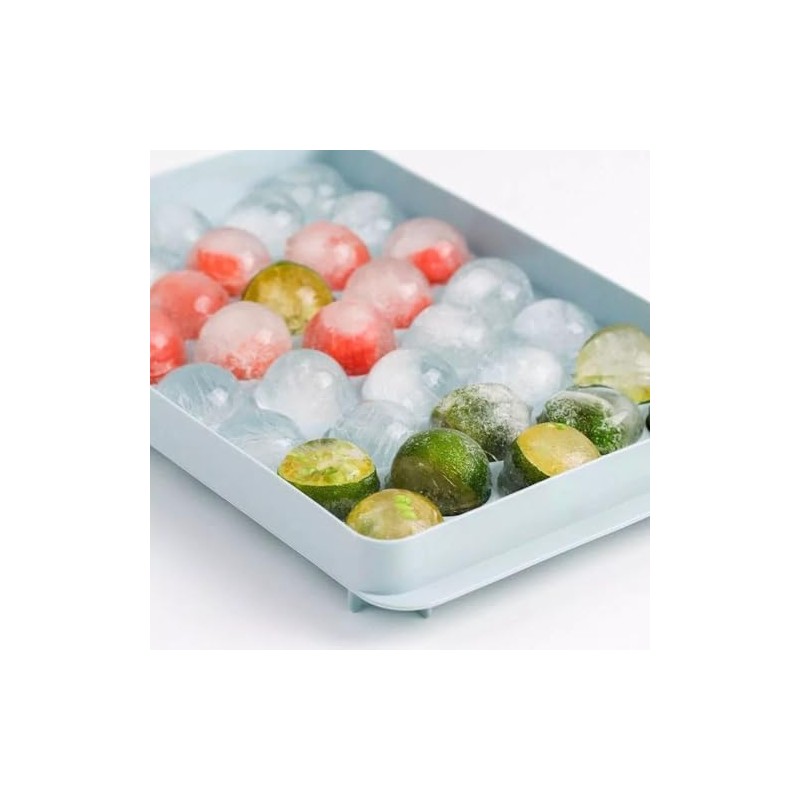 ecomlab Molde De Mini Esferas De Hielo Fino, Bandeja Para