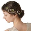 FAIRYGATE Hair Accessories Headband Bridal Wedding Hair Vine with Leaves