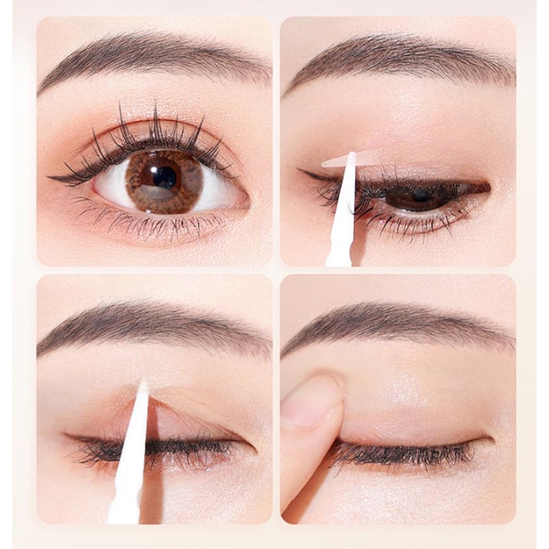 800-Pcs Double Eyelid Tapes Invisible: Lifter Strips, Waterproof, Long-Lasting, For
