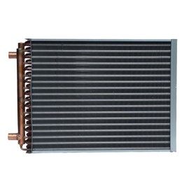 BadgerPipe 14x10 Water to Air Heat Exchanger~~1" Copper Ports w/EZ Install Front Flange