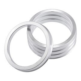 X AUTOHAUX 4pcs OD 78.1mm to ID 65.1mm Aluminum Alloy Car Auto Hub Centric Rings Wheel Bore Center Spacer Replacement