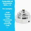 BLUMKRAFT Radiator Adapter Compatible with Danfoss RAV 34mm to M30