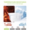 WELKOR 6 Pack Polypropylene Food Storage Containers for Party, Catering,