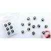 6 or 12 Dog Paw Print Fridge Magnets (25mm) Made