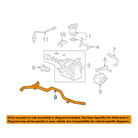 Genuine Honda 17518-SNC-L00 Canister Guard Pipe
