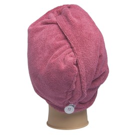Diane Microfiber Hair Turban, Pink