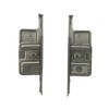 Blum Drawer Front Fixing Bracket, Nickel, Right and Left, Screw-On,
