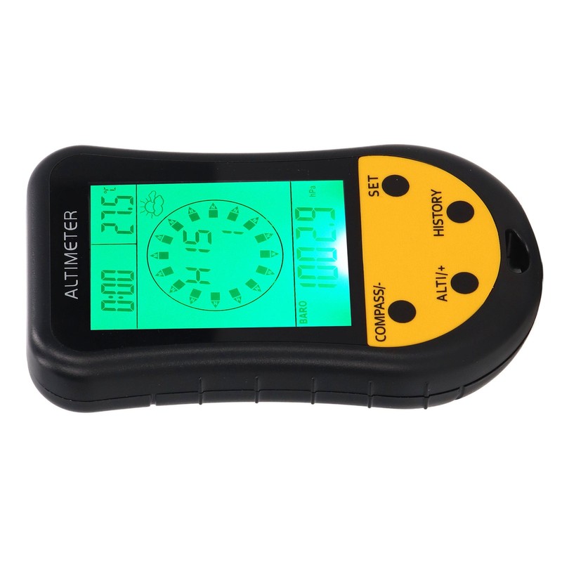 Digital Altimeter 8 in 1 Multifunction Barometer Thermometer Weather Portable