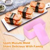 Musubi Mold, 2 Pack Musubi Maker Press, Non-Stick Onigiri Mold
