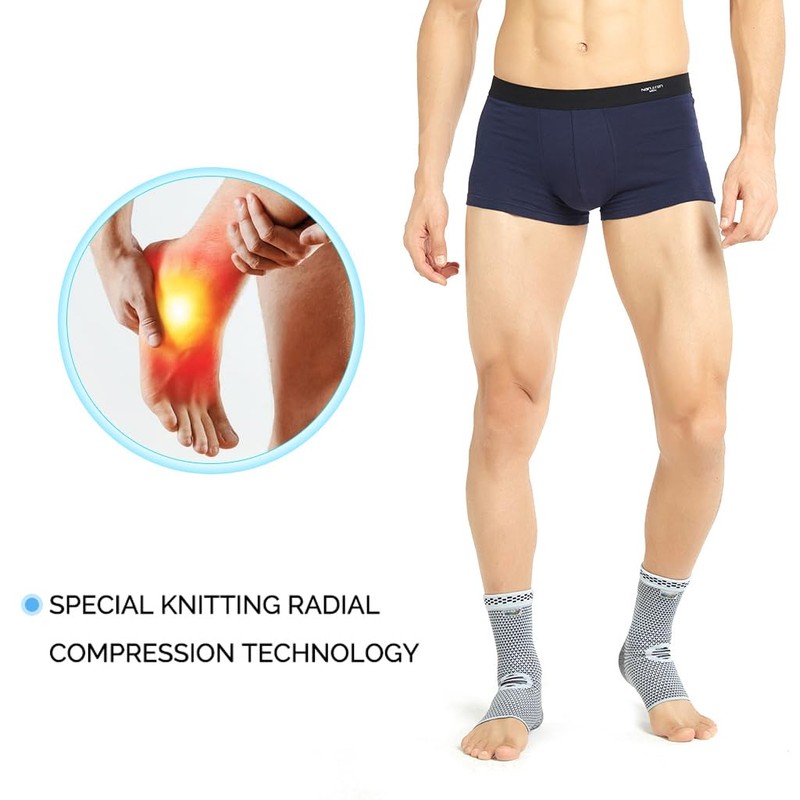 NEOtech Care Ankle Brace - Knitted Bamboo Fibre - Medium