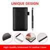YHTCC 8 Pcs Leather Small Notebook Set With Metal Pen,