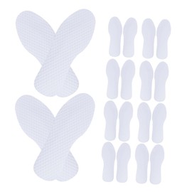 ORFOFE Wood Pulp Paper Insoles 10 Pairs Disposable Cool Insoles for Sports and Training Breathable and Flexible Shoe Inserts