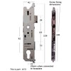 Fuhr Upvc Door Lock 856 Replacement Lock Case 25mm Backset