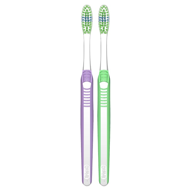 Oral-B Indicator Color Collection Toothbrushes, Medium, 2 Count