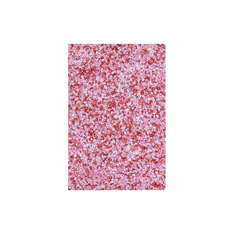 SPRINKLY - Sparkling Sugar - Pink, Red & White -