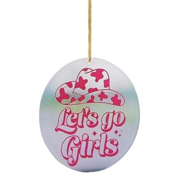 AuMoHall Pink Cowboy Hat Car Rear View Mirror Hanging Accessories Pink Hanging Pendant Car Charm for Women Girl Car Interior Decoration