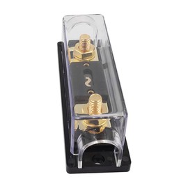 Reliable High-Performance Fuse Holder for Automotive Protection Automotive Fuse Holder Anl Fuse Holder Car Fuse Holder, Black Base, 30A