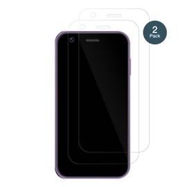 dipos I 2x Displayschutz 9H klar kompatibel mit SOYES XS16 Mini Smartphone Schutzfolie Anti-Shock Folie