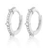 Sterling Silver Hoop Earrings for Women Grils | Small Silver