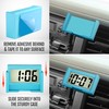 Betus Car Dashboard Digital Clock - Vehicle Adhesive Clock with
