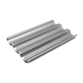 Städter Baking Mould, Metal, Silver, 37 x 24 x 2.5 cm