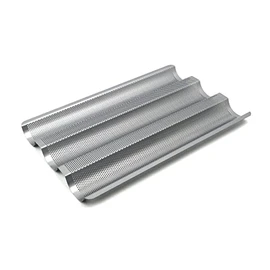 Städter Baking Mould, Metal, Silver, 37 x 24 x 2.5 cm