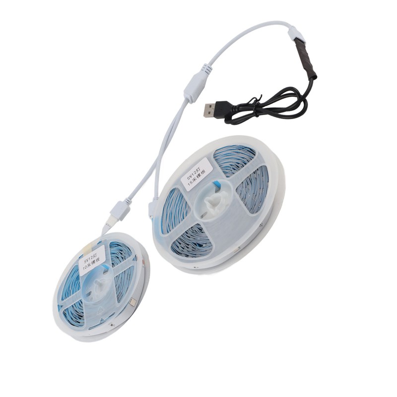 LED RGB Strip Light 5V Button Control Tape Light Color
