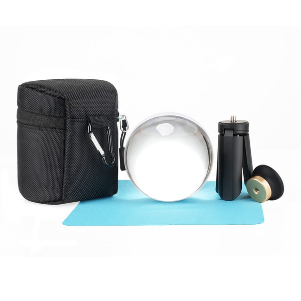 Crystal Ball Photography 80mm K9 Clear Lens Ball Sphere with