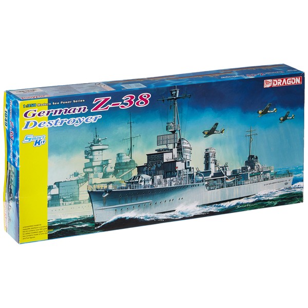 Dragon Models 1/350 German Z-38 Destroyer Smart Kit