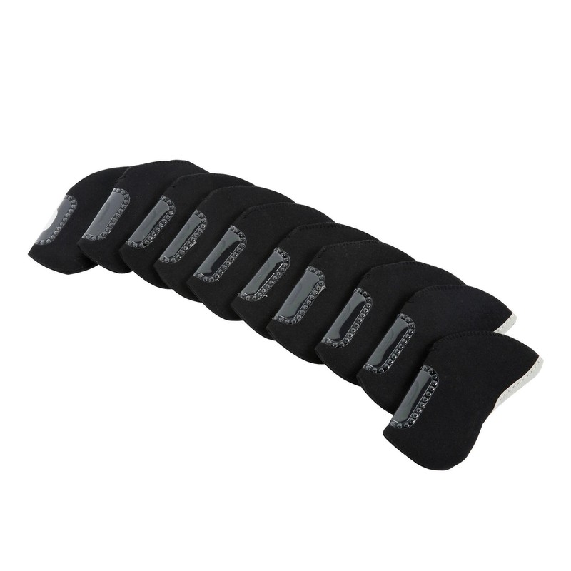 10 Pcs Neoprene Stretch Iron Covers Golf Headcovers Iron Covers