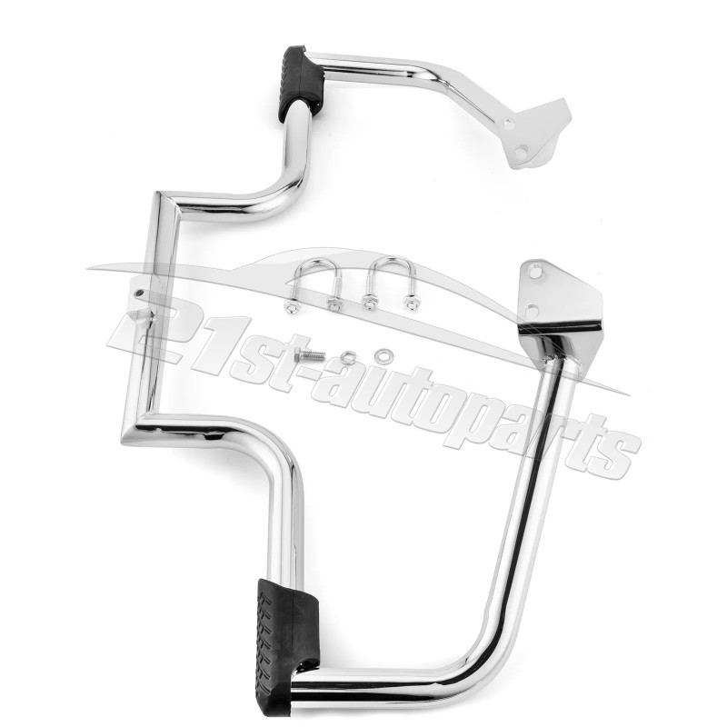 21ST Mustache Engine Guard Highway Crash Bars for Harley Dyna