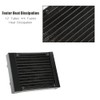 Water Cooling Radiator, Aluminum 12 Pipe Heat Exchanger Radiator with