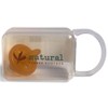 Natural Rubber Soothers Soother Rounded - 3-6 Months, 2 Pack