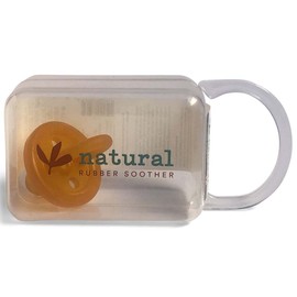 Natural Rubber Soothers Soother Rounded - 3-6 Months, 2 Pack
