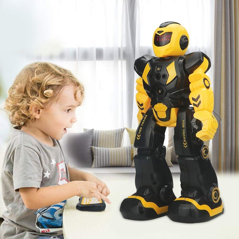 HUSAN Remote Control Robot For Kids, Intelligent Dancing Robot With