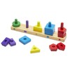 Melissa & Doug Tablero para Apilar y Clasificar, Juguete Educativo,