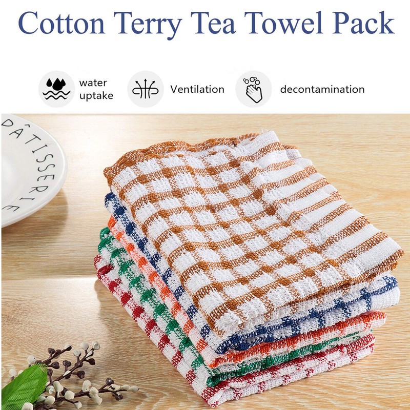 MAS International Ltd Kitchen Terry Tea Towel 100% Pure Cotton