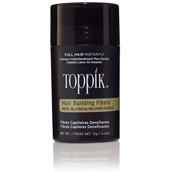Toppik hair fibres for extra fullness, volume. 12 g medium Blonde
