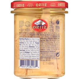 ORTIZ White Tuna In Olive Oil, 7.76 OZ