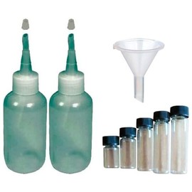 2 Pack of 4oz Gold Pan Panning Sniffer Snuffer Bottle, & More