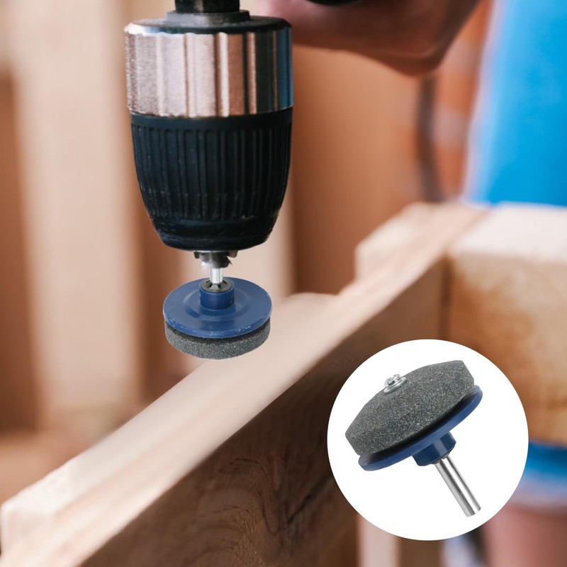 Lawnmower Blade Sharpener,Universal Heavy Duty Garden Tool Sharpener,Multi-Sharp Rotary Lawnmower