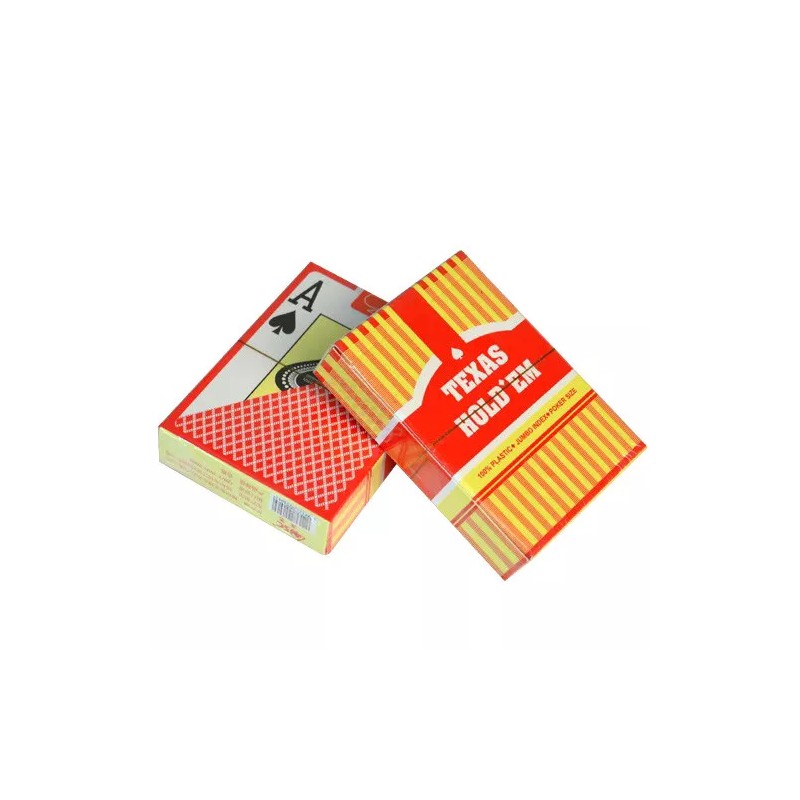 10 Decks TEXAS HOLD EM 100% Plastic Playing Cards Poker