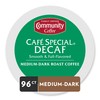 Community Coffee Café Special, 96 Count, Medium-Dark Roast Decaf Single