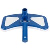 Pool Vacuum Head, 12'' Swimming Pool Curved Blue and White