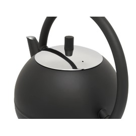 Bredemeijer Bella Rond Teapot, 230x160x225, Black