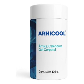 Gel Corporal Arnicool 130g con Árnica, Caléndula y Mentol • Sensación Refrescante • Textura Ligera • Absorción Rápida • Ideal para Uso Diario • Cuidado Corporal • Efecto Fresco Después de Actividad Fí