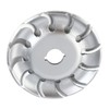 90mm 12 Tooth Polishing Disc Silver Wheel Manganese Steel Woodworking
