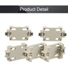 Fielect 5Pcs CR2032 CR2025 CR2016 Horizontal Coin Button Battery Holder